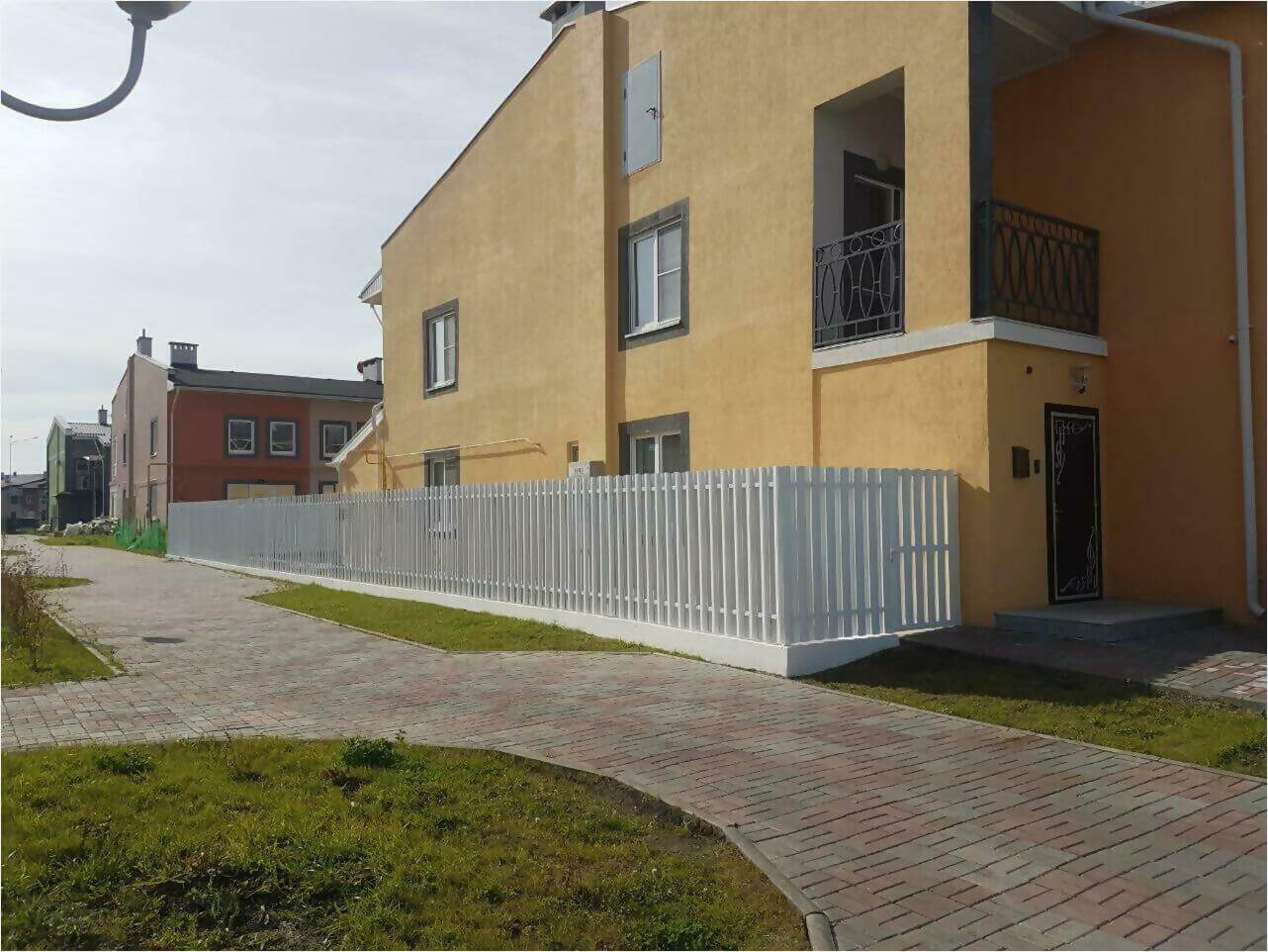 Забор из штакетника 70м фото3 в Ижевске