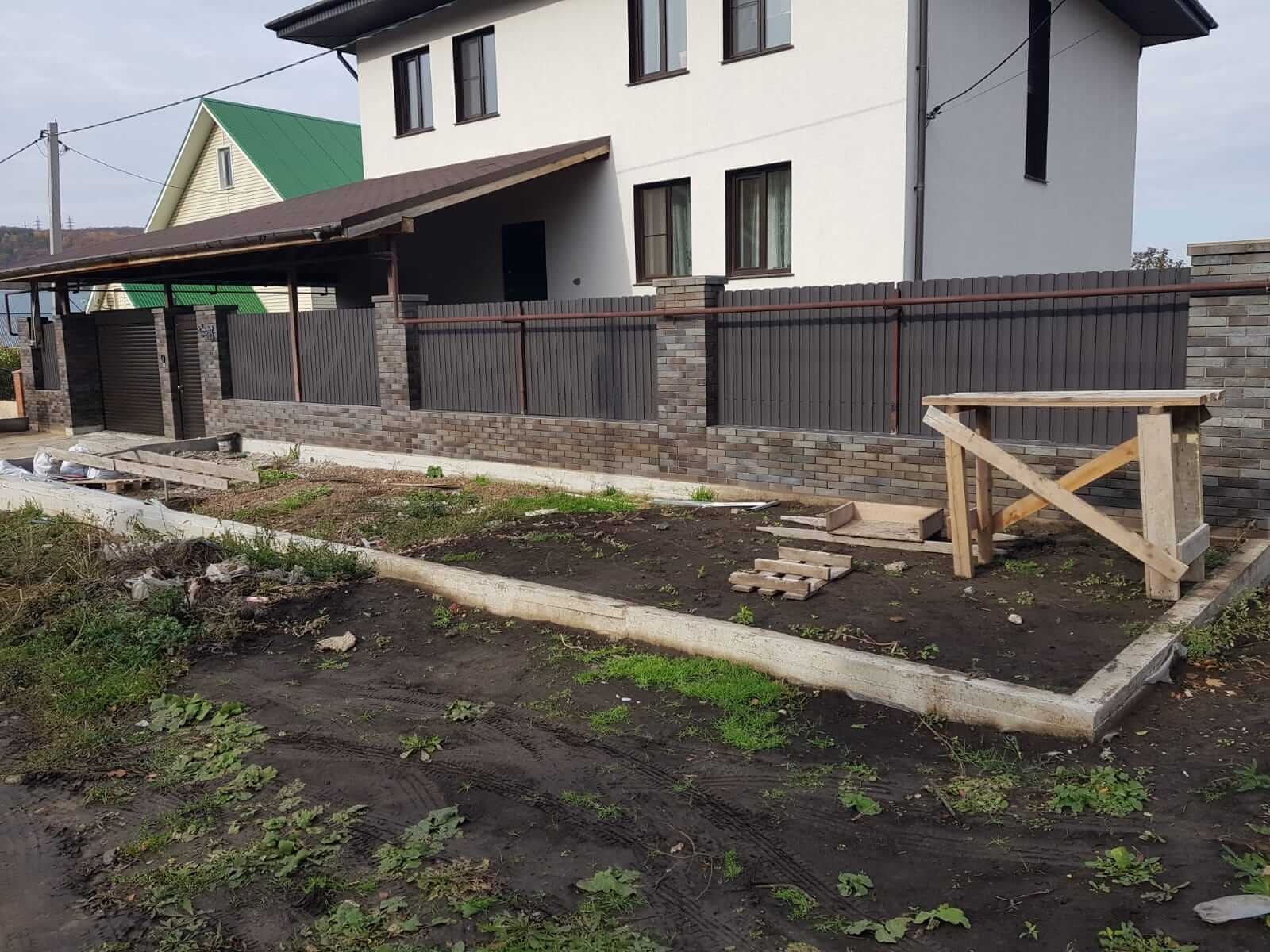 Забор из штакетника 15м RAL8019/8019 Темный Шоколад двусторонний МАТТЕ фото 1 в Ижевске