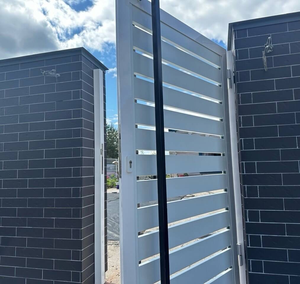 Калитка из металлопланкена RAL9003 Белый фото 1 в Ижевске