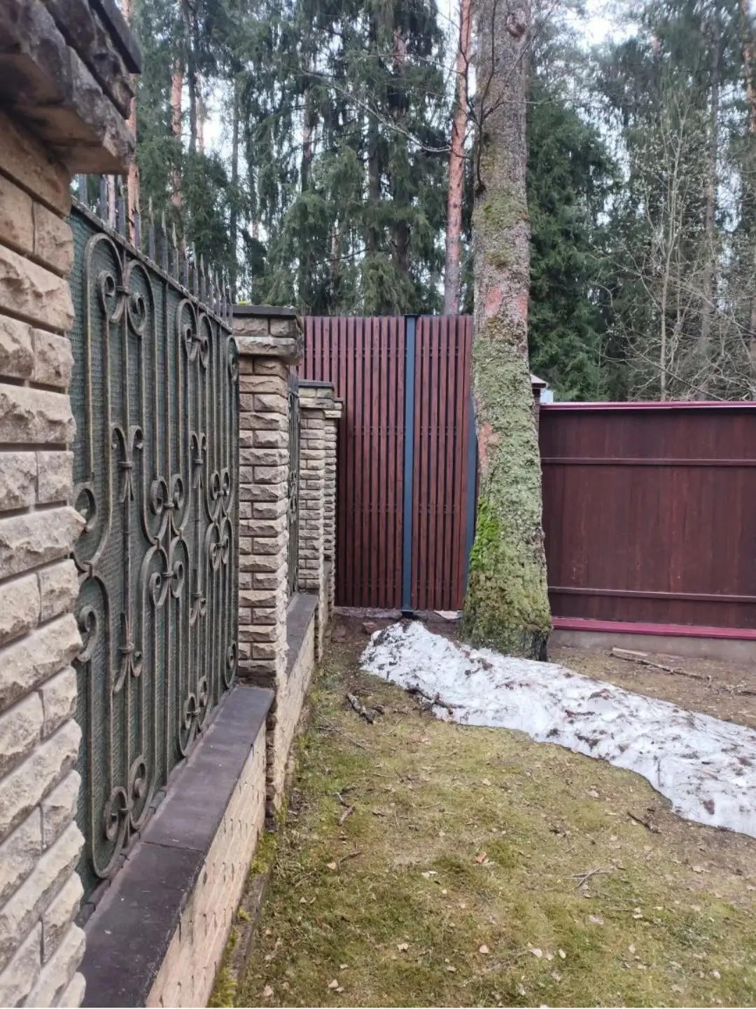 Забор из декоративных реек 7м Темный Дуб 3D Принтек фото 1 в Ижевске